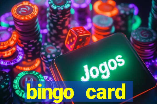 bingo card generator with pictures